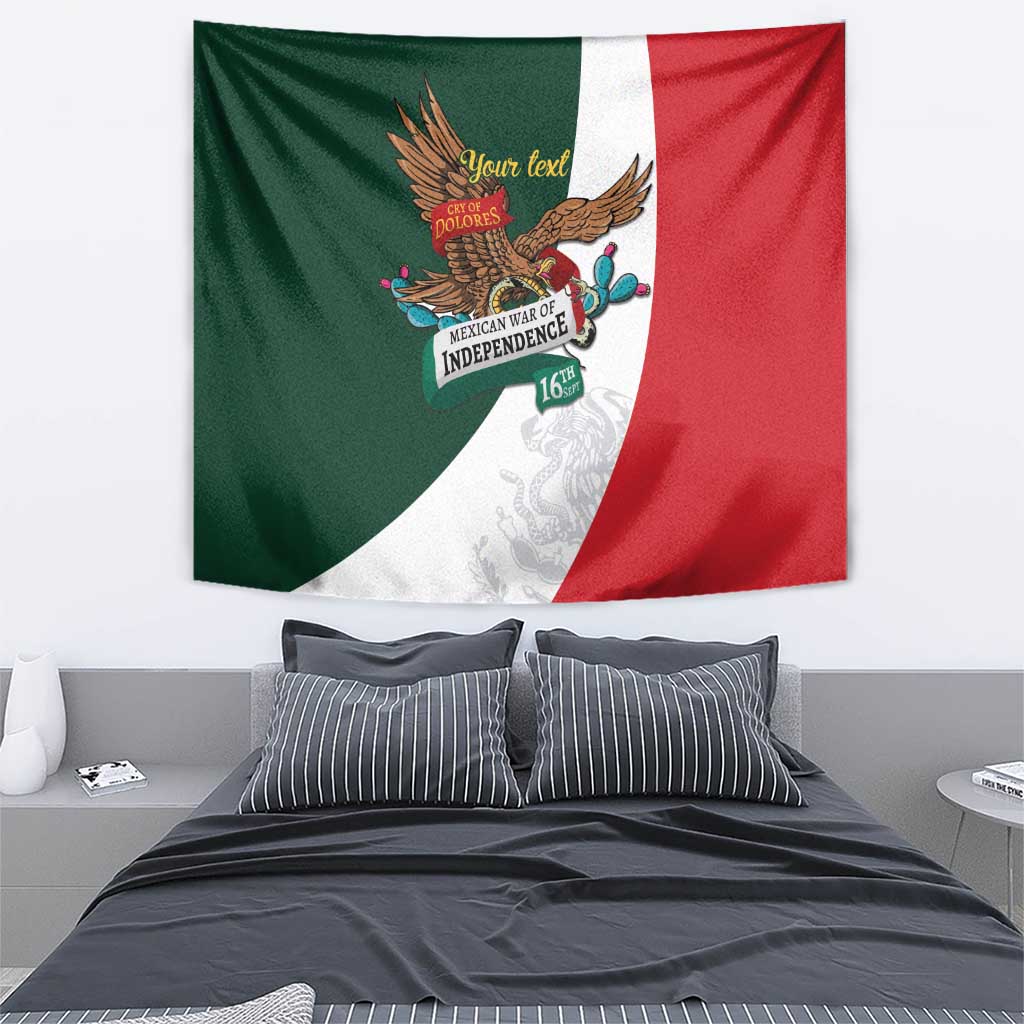 iViva Mexico Eagle Personalized Tapestry Mexican Independence Day Fiesta - Wonder Print Shop