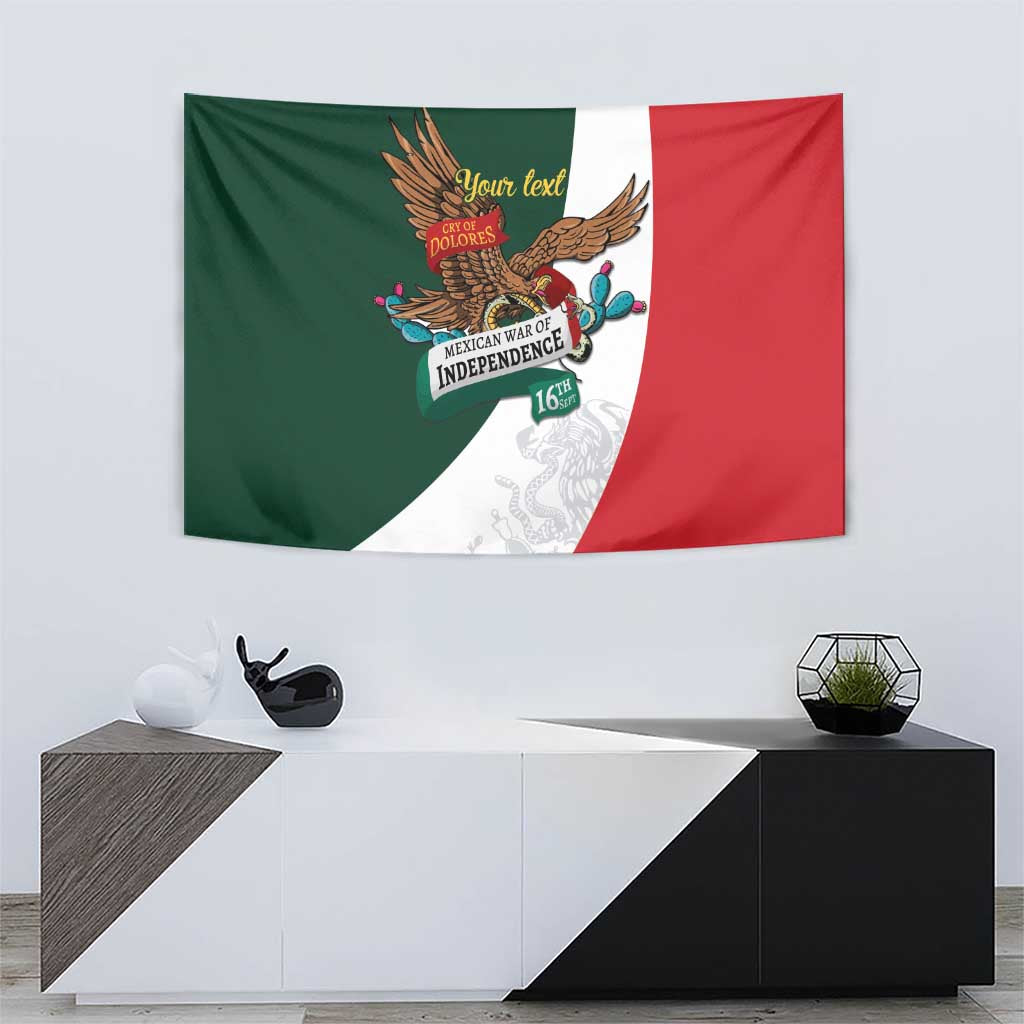 iViva Mexico Eagle Personalized Tapestry Mexican Independence Day Fiesta - Wonder Print Shop