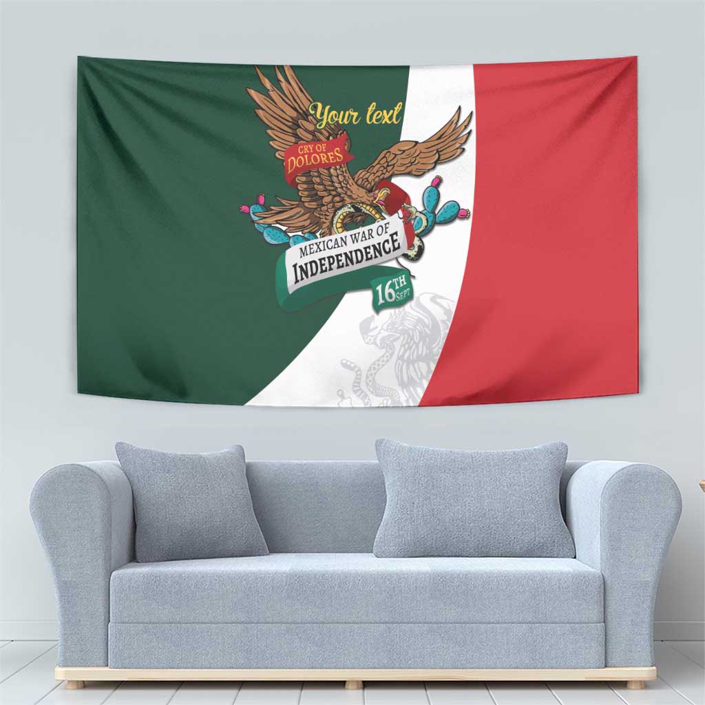 iViva Mexico Eagle Personalized Tapestry Mexican Independence Day Fiesta - Wonder Print Shop