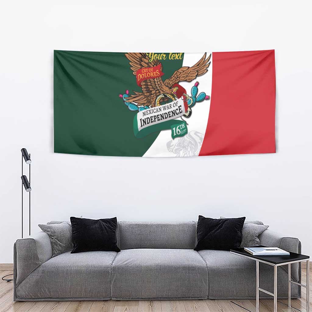 iViva Mexico Eagle Personalized Tapestry Mexican Independence Day Fiesta - Wonder Print Shop