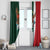 iViva Mexico Eagle Personalized Window Curtain Mexican Independence Day Fiesta - Wonder Print Shop