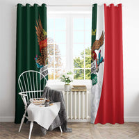 iViva Mexico Eagle Personalized Window Curtain Mexican Independence Day Fiesta - Wonder Print Shop