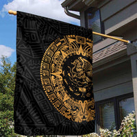 Mexican Aztec Garden Flag Golden Coat of Arm - Wonder Print Shop