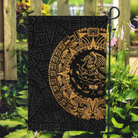 Mexican Aztec Garden Flag Golden Coat of Arm - Wonder Print Shop