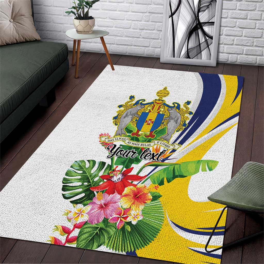 Madeira Pearl of the Atlantic Personalized Area Rug - Wonder Print Shop