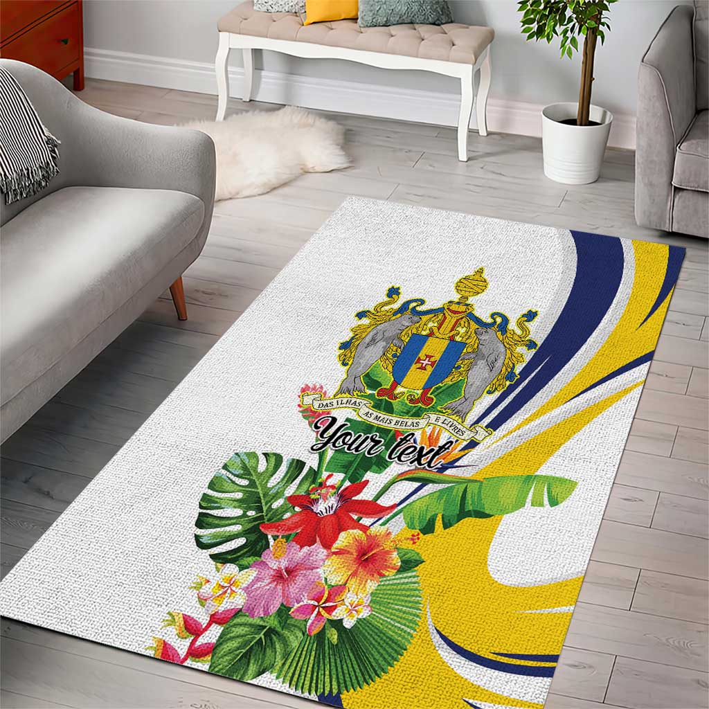 Madeira Pearl of the Atlantic Personalized Area Rug - Wonder Print Shop