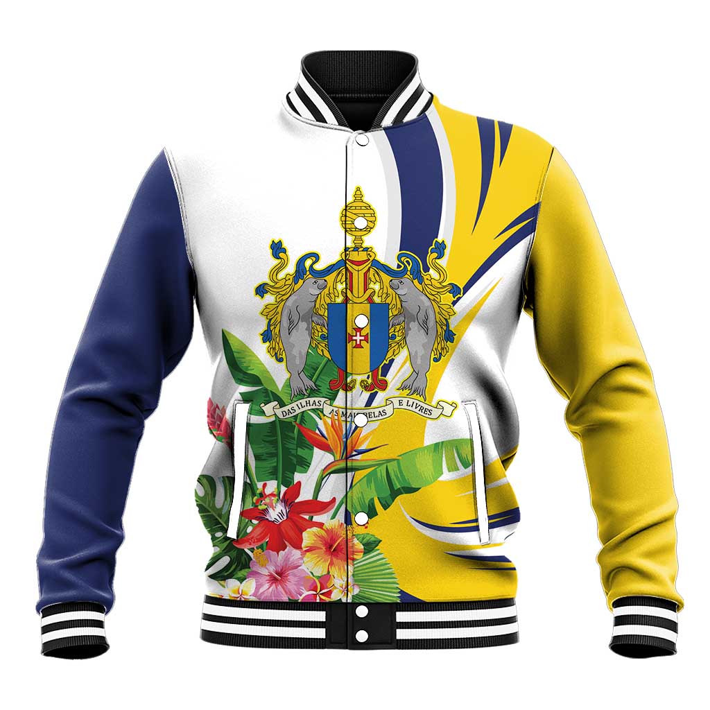 Madeira Pearl of the Atlantic Personalized Baseball Jacket - Wonder Print Shop