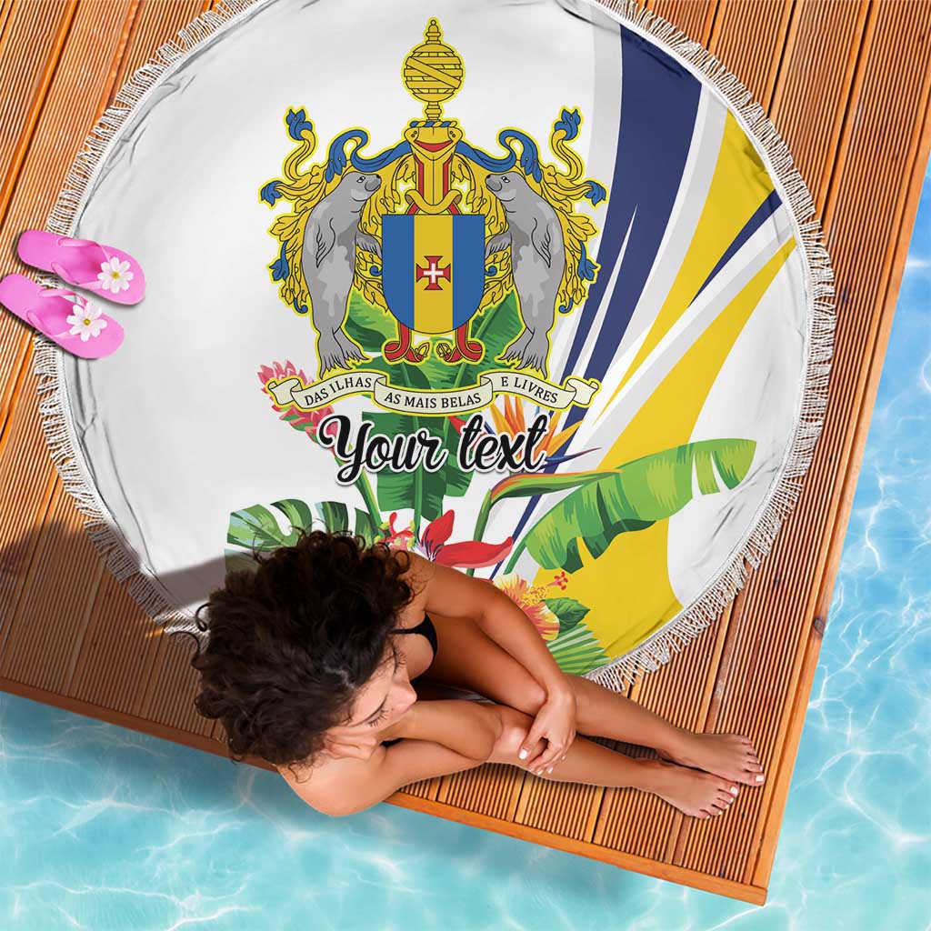Madeira Pearl of the Atlantic Personalized Beach Blanket - Wonder Print Shop
