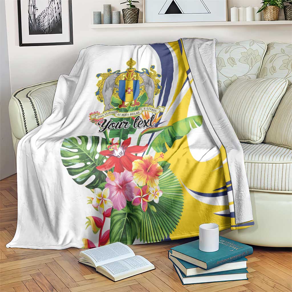 Madeira Pearl of the Atlantic Personalized Blanket - Wonder Print Shop
