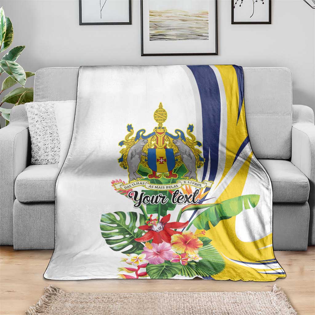 Madeira Pearl of the Atlantic Personalized Blanket - Wonder Print Shop