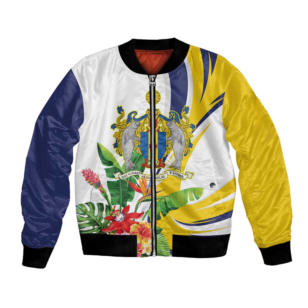 Madeira Pearl of the Atlantic Personalized Bomber Jacket - Wonder Print Shop