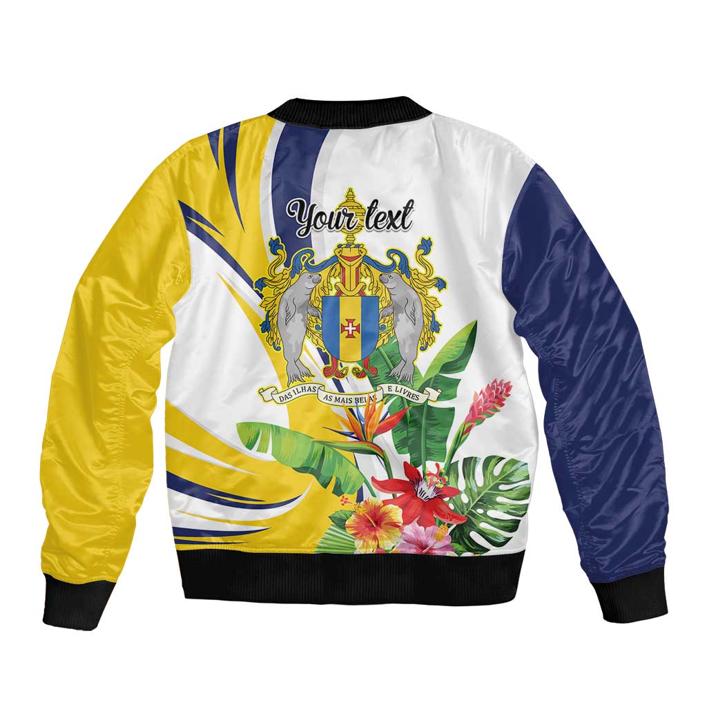 Madeira Pearl of the Atlantic Personalized Bomber Jacket - Wonder Print Shop