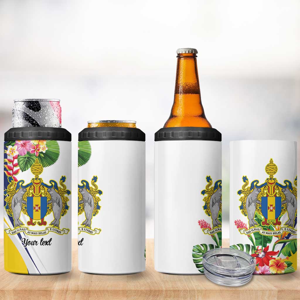 Madeira Pearl of the Atlantic Personalized 4 in 1 Can Cooler Tumbler - Wonder Print Shop