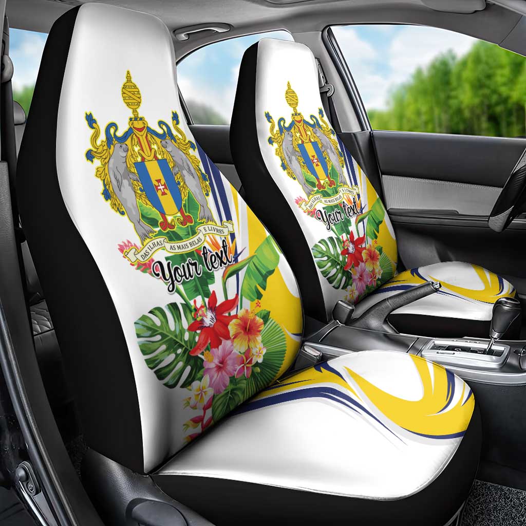Madeira Pearl of the Atlantic Personalized Car Seat Cover - Wonder Print Shop