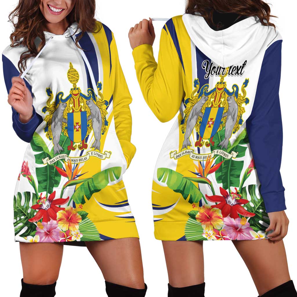 Madeira Pearl of the Atlantic Personalized Hoodie Dress - Wonder Print Shop