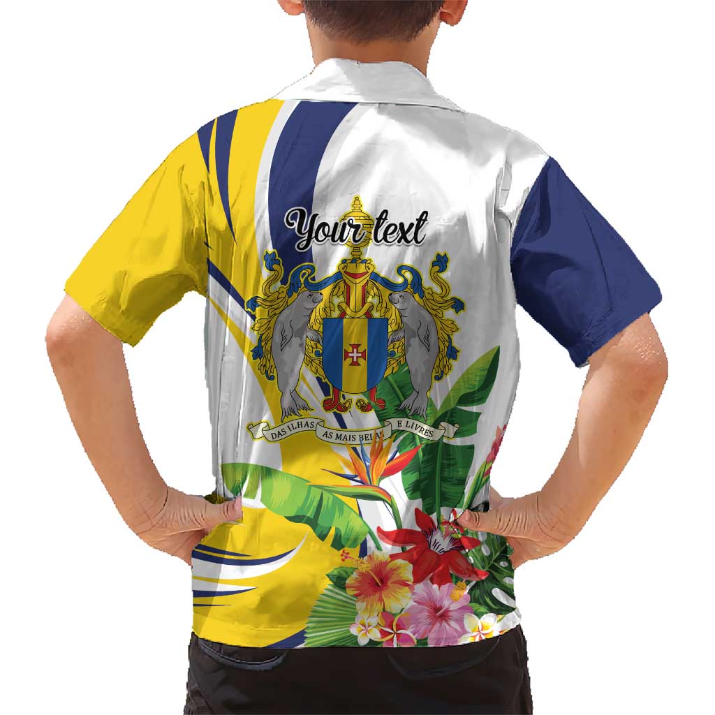 Madeira Pearl of the Atlantic Personalized Kid Hawaiian Shirt - Wonder Print Shop