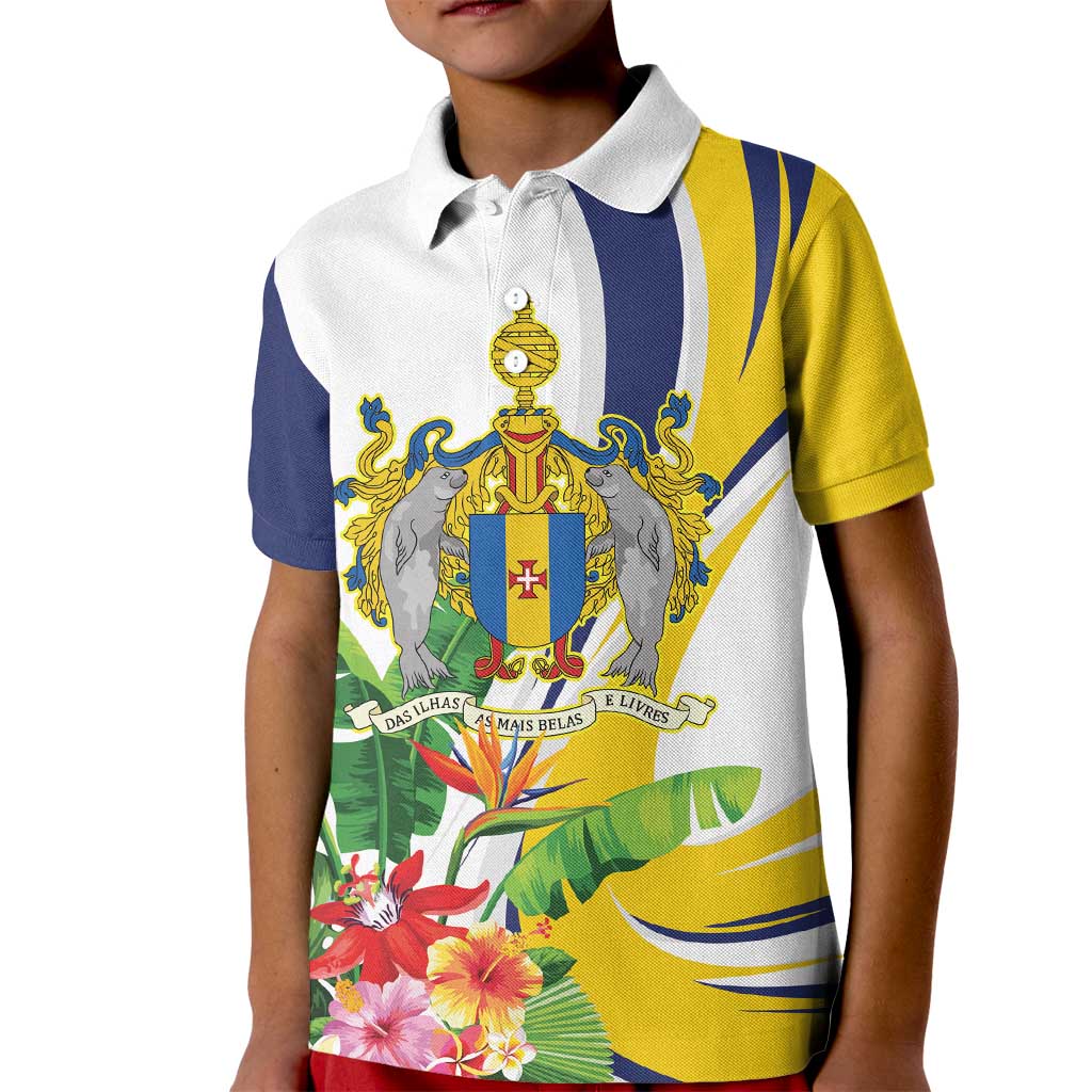 Madeira Pearl of the Atlantic Personalized Kid Polo Shirt - Wonder Print Shop