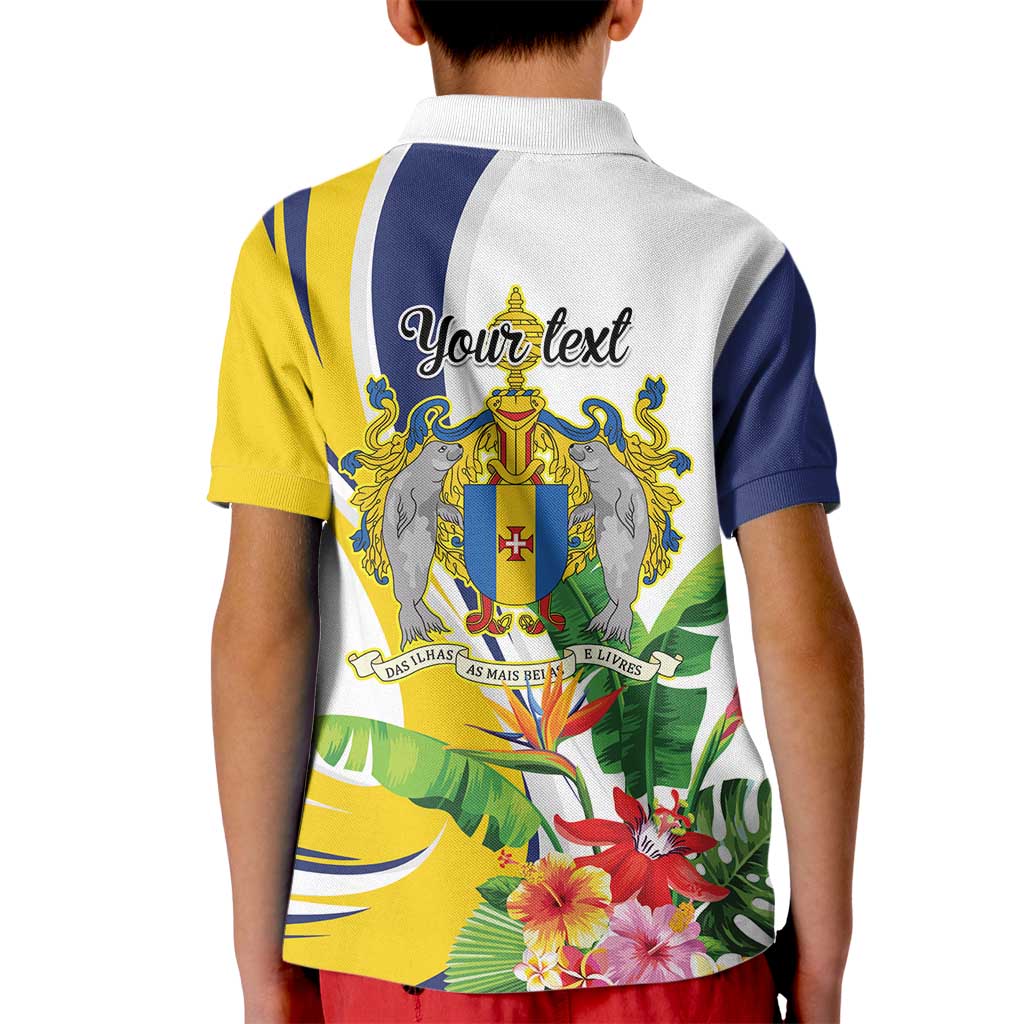 Madeira Pearl of the Atlantic Personalized Kid Polo Shirt - Wonder Print Shop