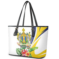 Madeira Pearl of the Atlantic Personalized Leather Tote Bag - Wonder Print Shop