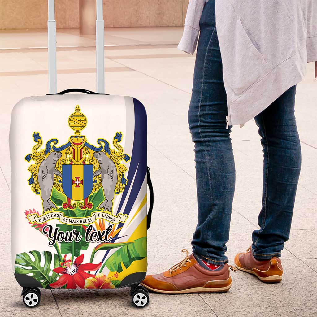 Madeira Pearl of the Atlantic Personalized Luggage Cover - Wonder Print Shop