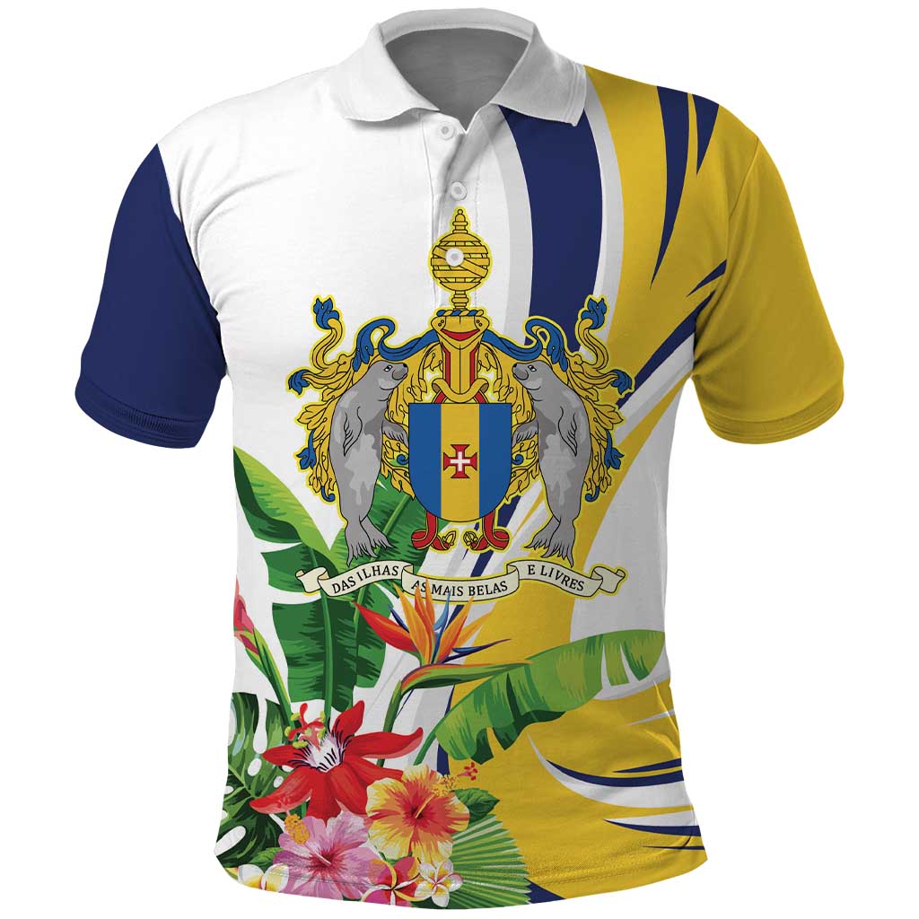 Madeira Pearl of the Atlantic Personalized Polo Shirt - Wonder Print Shop