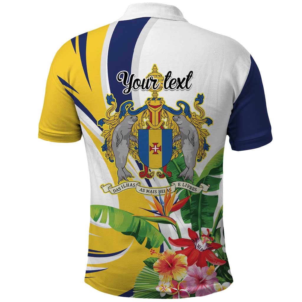 Madeira Pearl of the Atlantic Personalized Polo Shirt - Wonder Print Shop