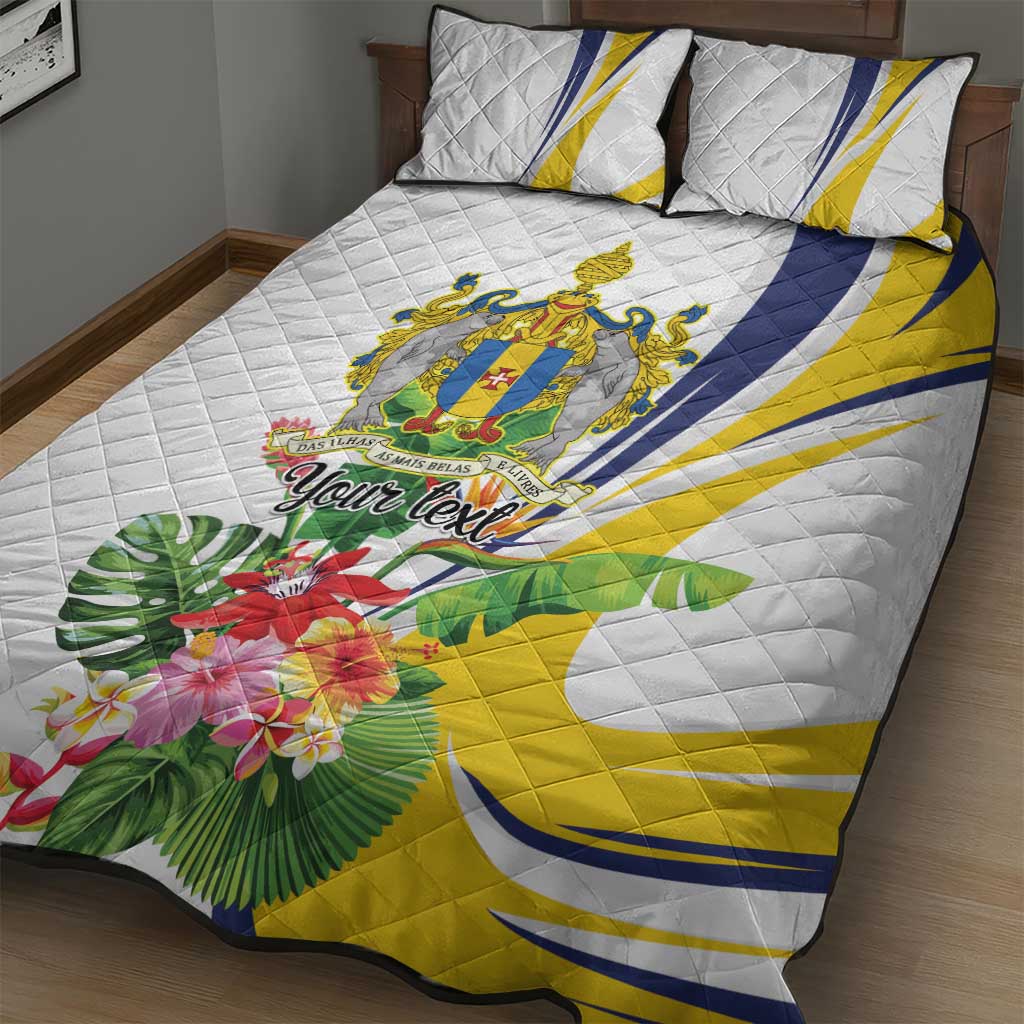 Madeira Pearl of the Atlantic Personalized Quilt Bed Set - Wonder Print Shop