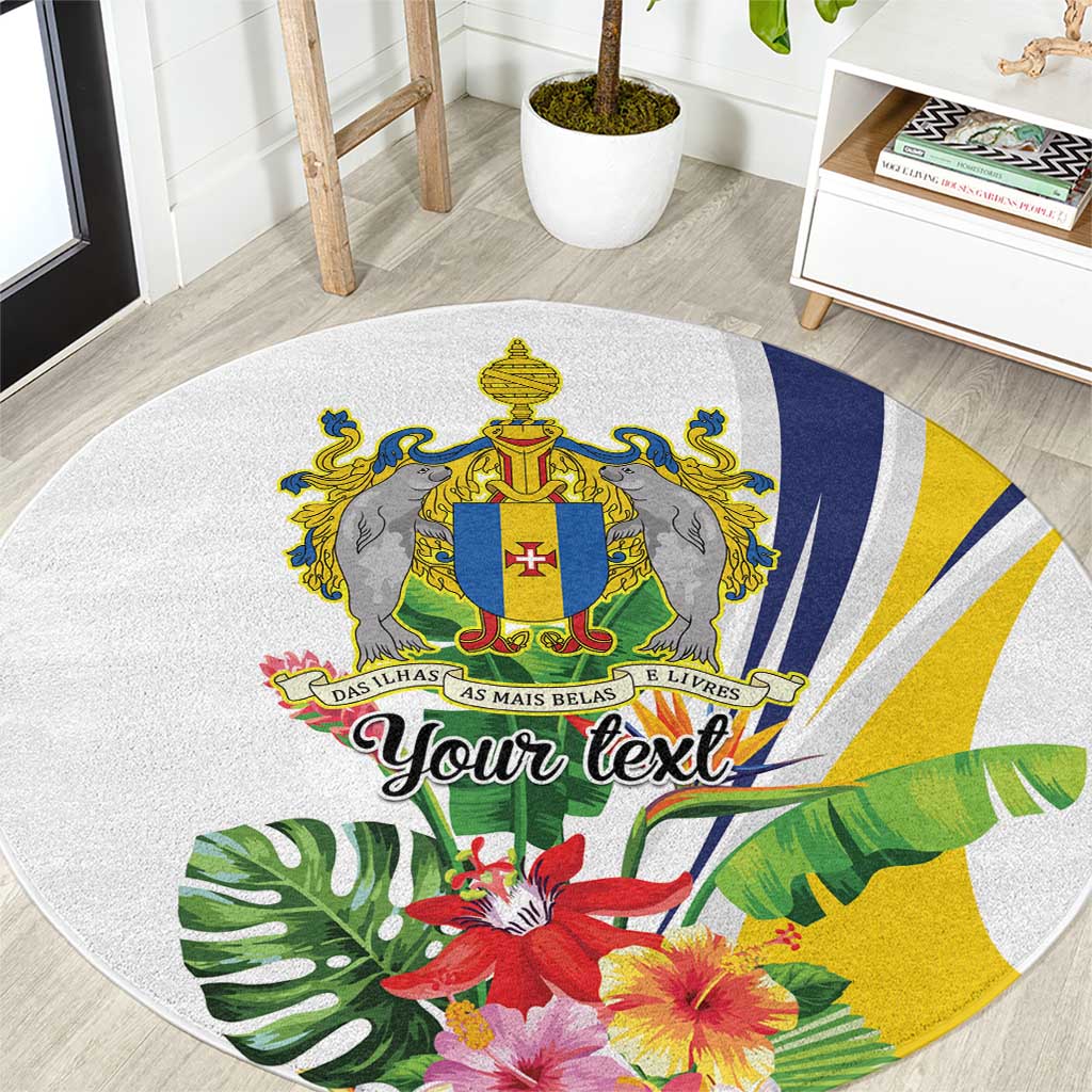 Madeira Pearl of the Atlantic Personalized Round Carpet - Wonder Print Shop