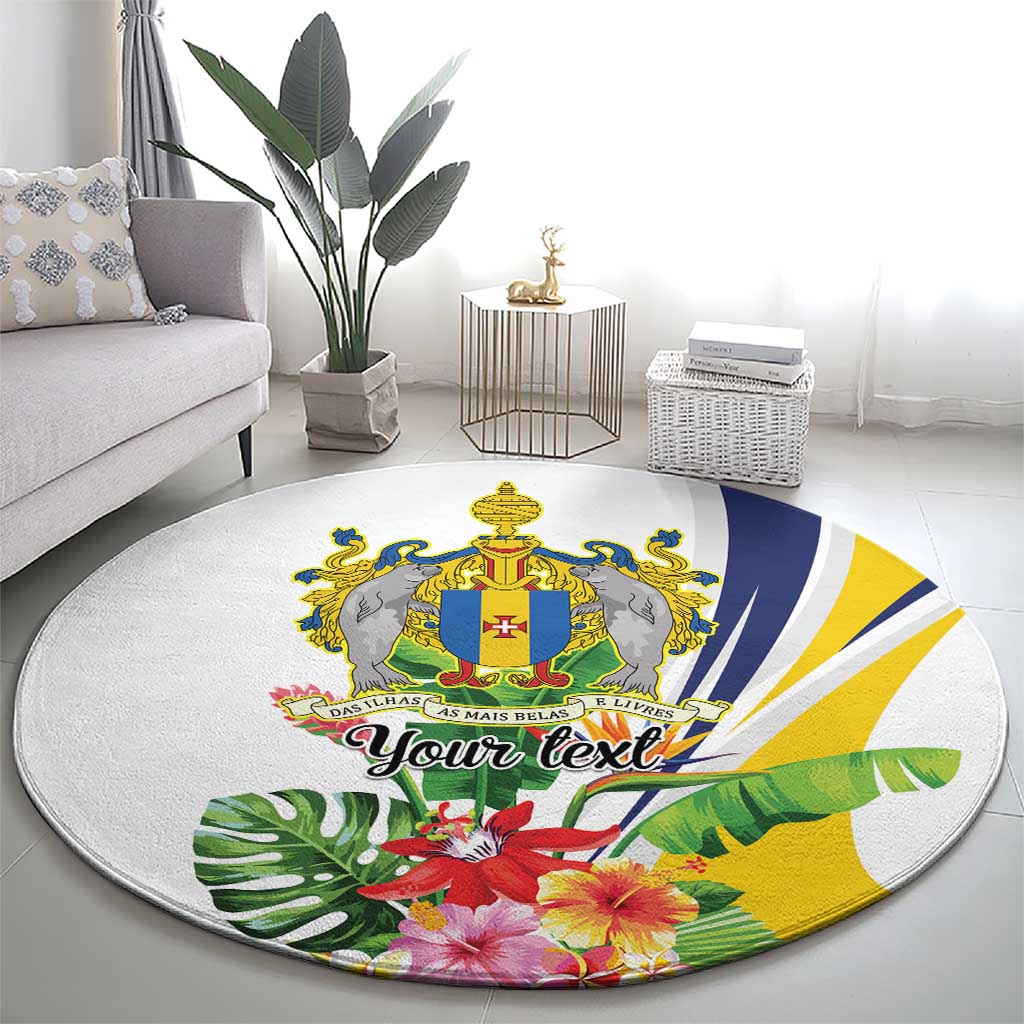 Madeira Pearl of the Atlantic Personalized Round Carpet - Wonder Print Shop