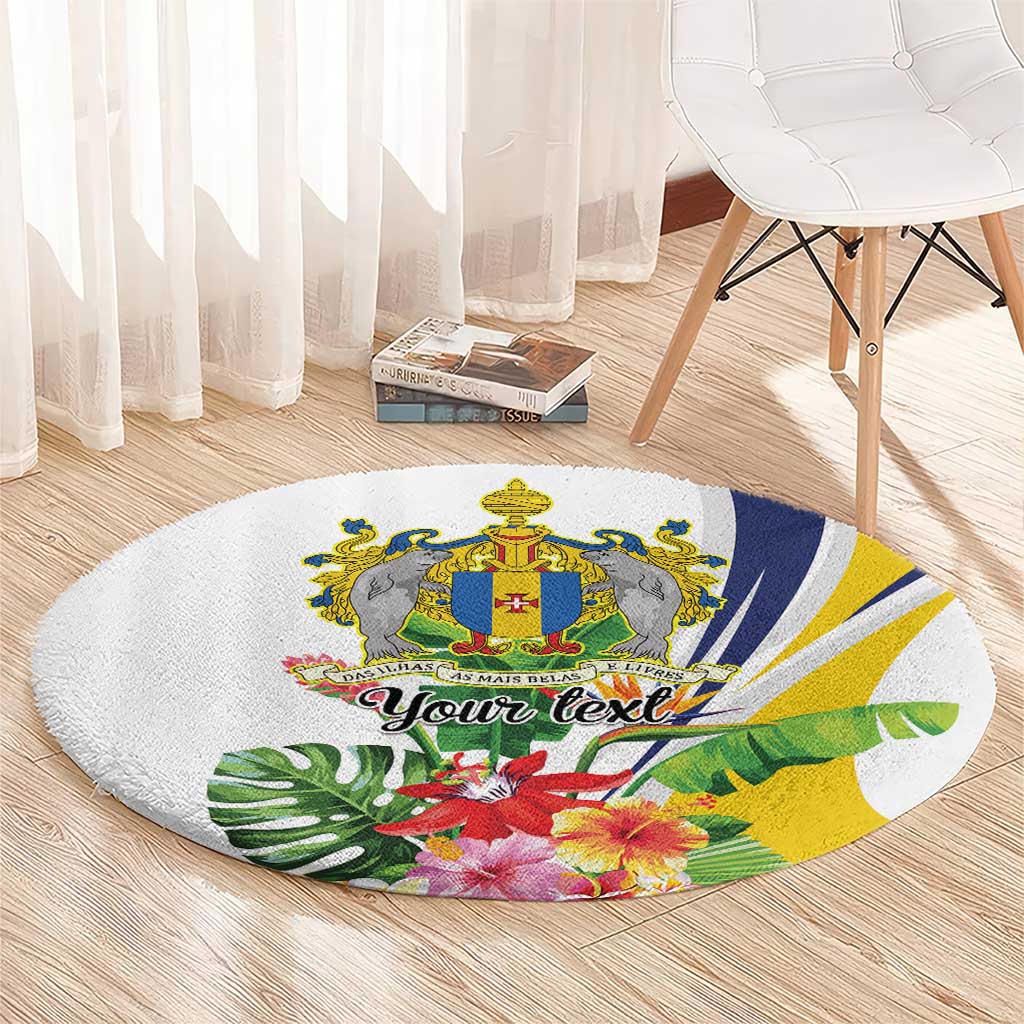 Madeira Pearl of the Atlantic Personalized Round Carpet - Wonder Print Shop