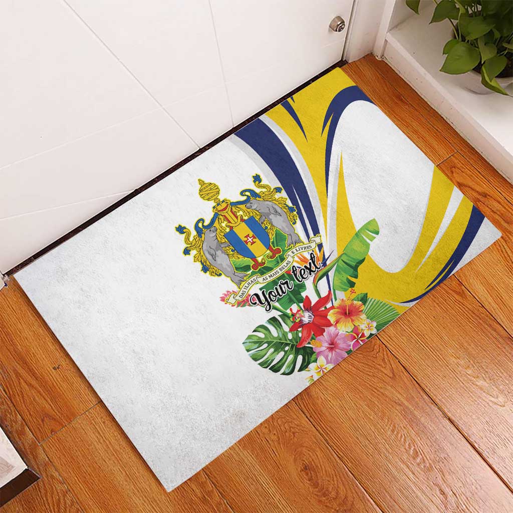 Madeira Pearl of the Atlantic Personalized Rubber Doormat - Wonder Print Shop