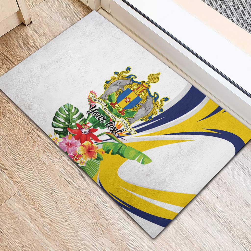 Madeira Pearl of the Atlantic Personalized Rubber Doormat - Wonder Print Shop