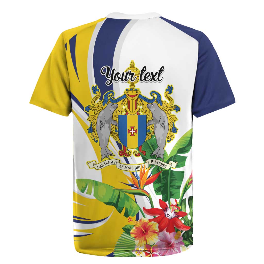 Madeira Pearl of the Atlantic Personalized Rugby Jersey - Wonder Print Shop