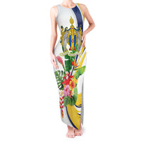 Madeira Pearl of the Atlantic Personalized Tank Maxi Dress - Wonder Print Shop