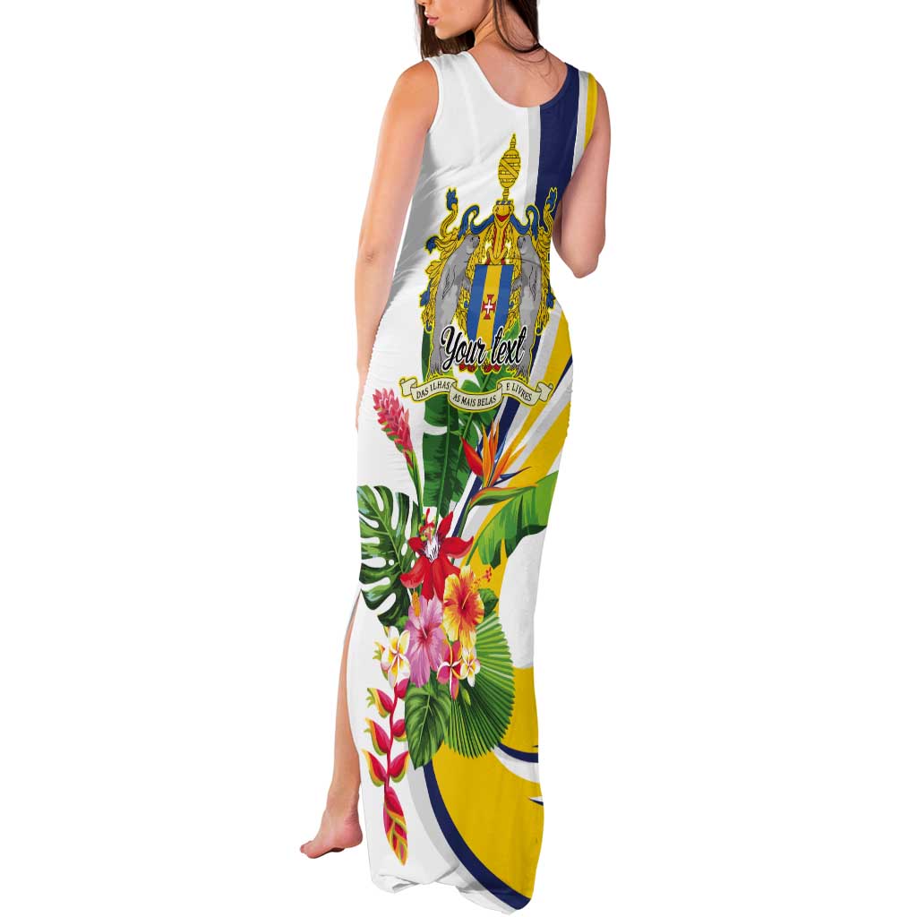 Madeira Pearl of the Atlantic Personalized Tank Maxi Dress - Wonder Print Shop