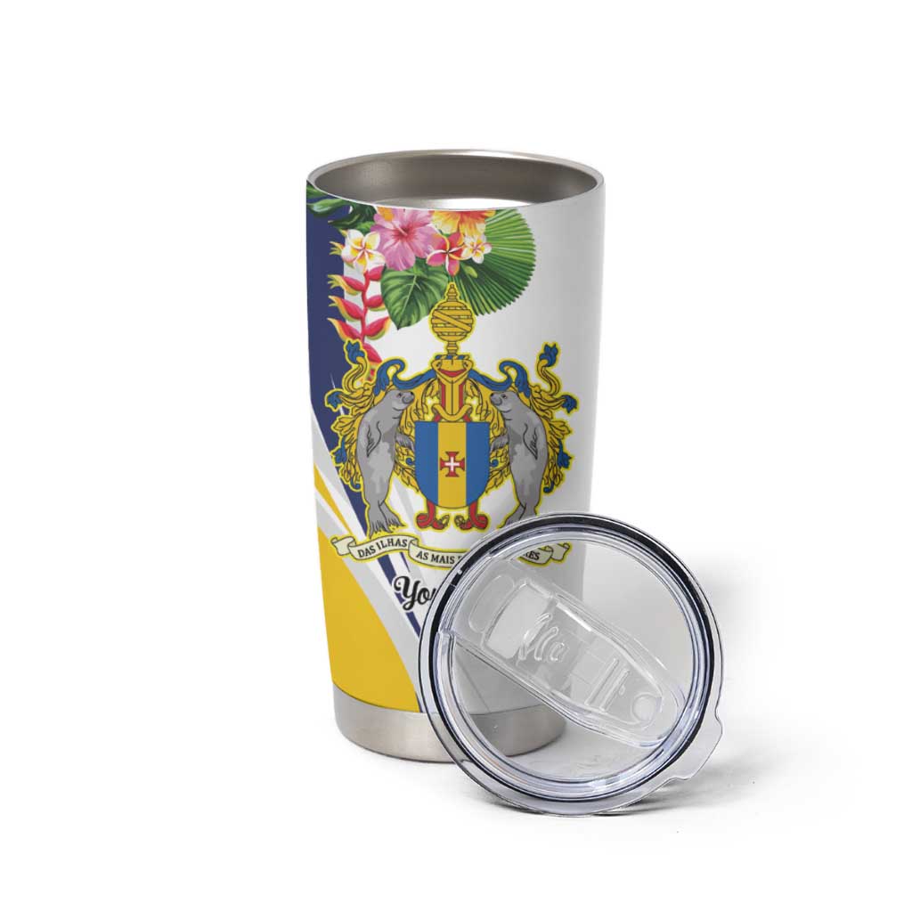 Madeira Pearl of the Atlantic Personalized Tumbler Cup - Wonder Print Shop
