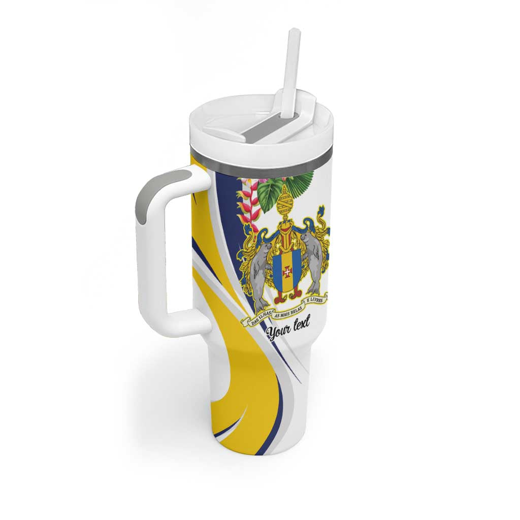 Madeira Pearl of the Atlantic Personalized Tumbler With Handle - Wonder Print Shop