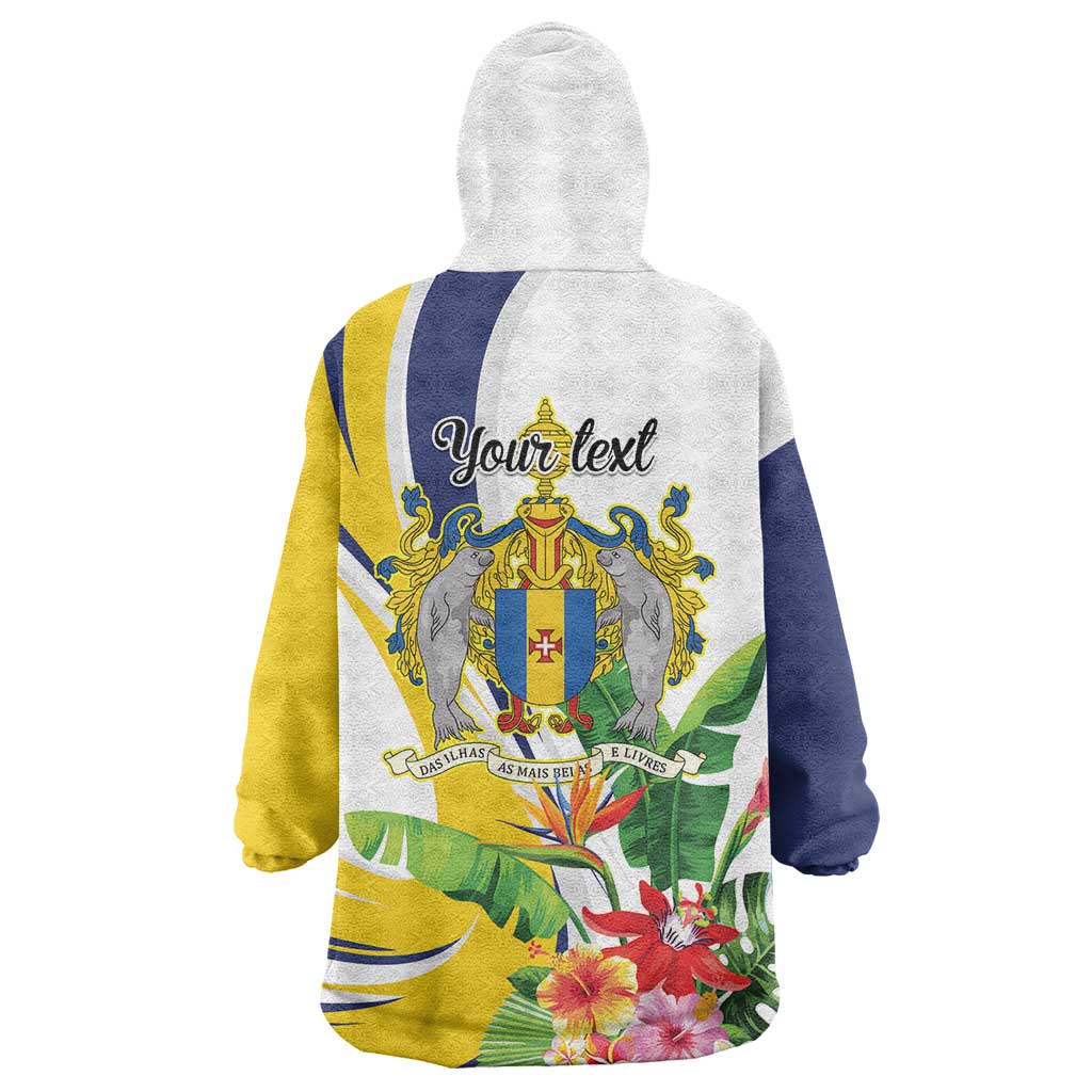 Madeira Pearl of the Atlantic Personalized Wearable Blanket Hoodie - Wonder Print Shop