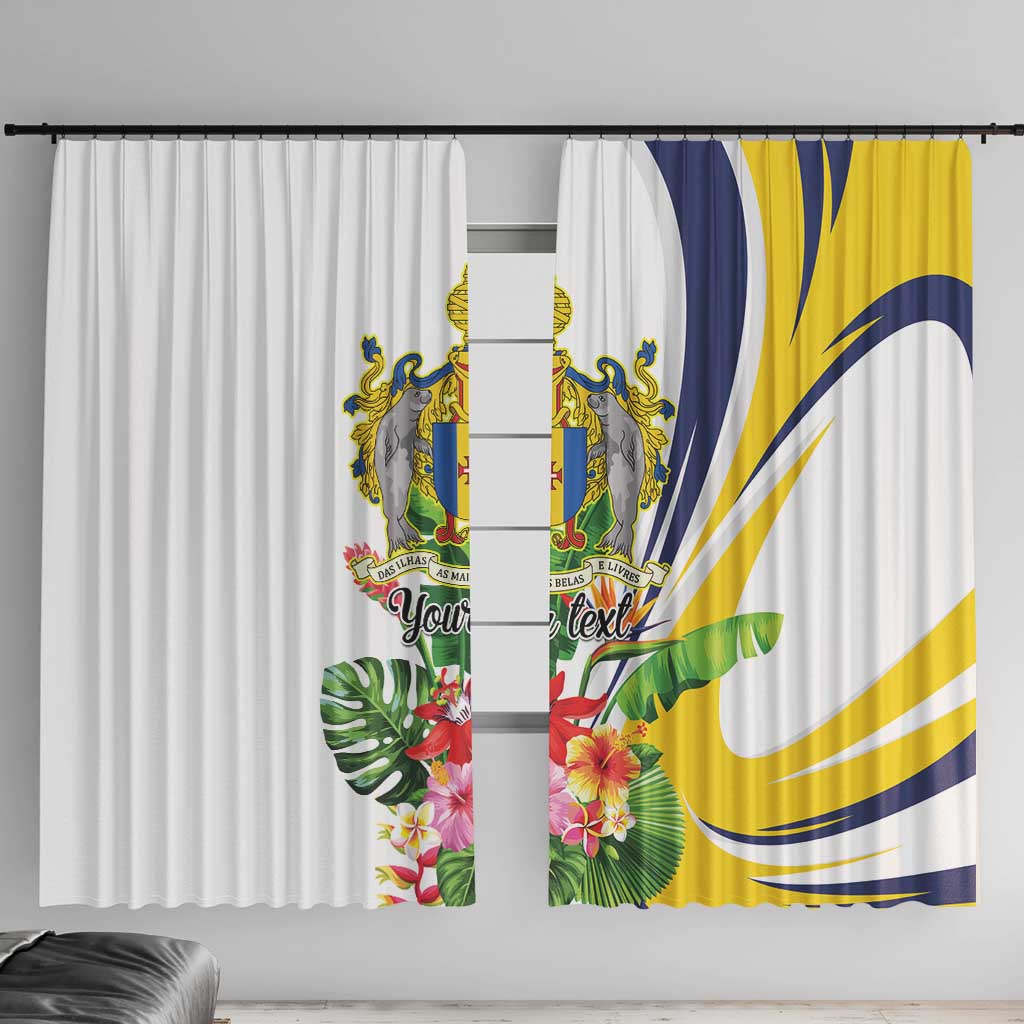 Madeira Pearl of the Atlantic Personalized Window Curtain - Wonder Print Shop