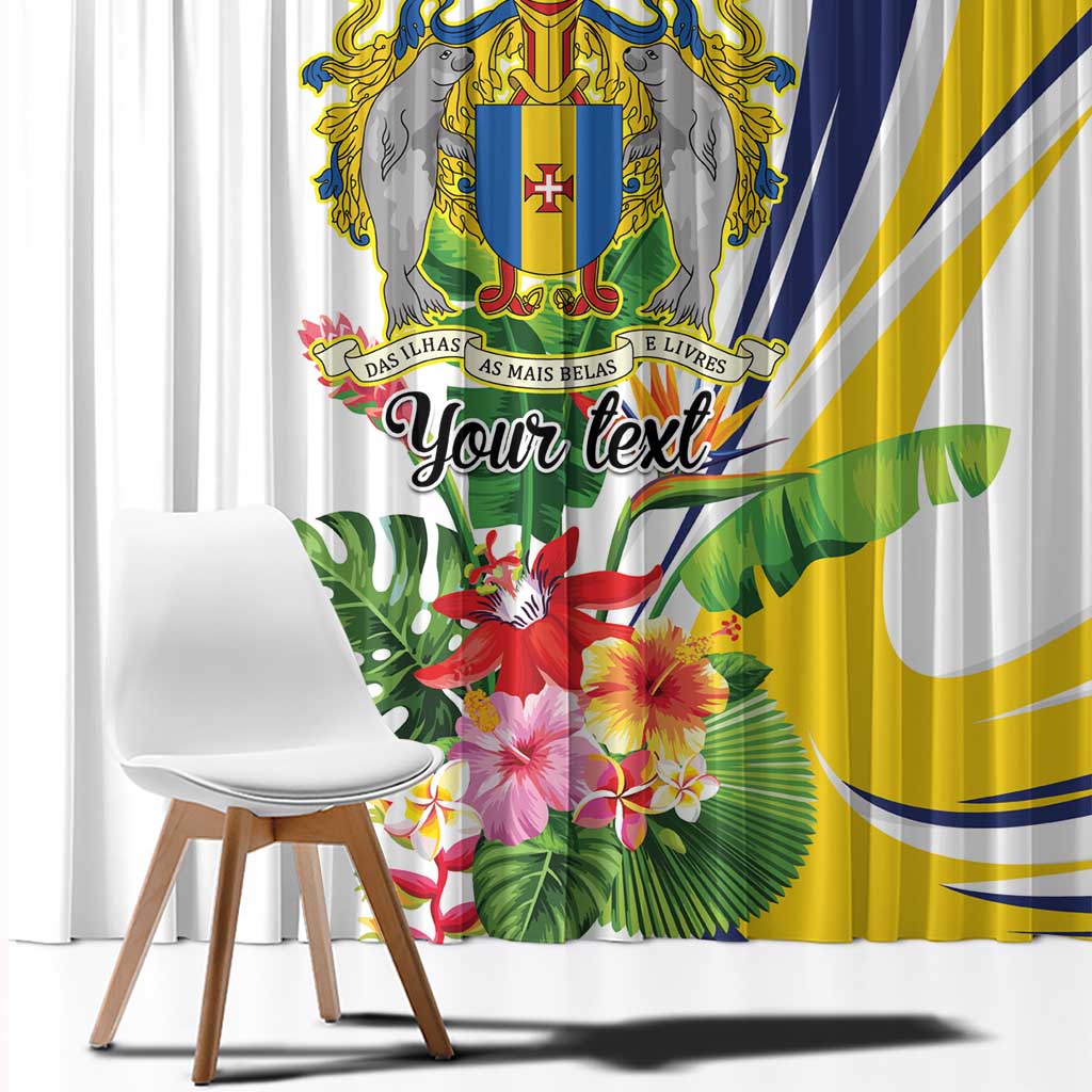 Madeira Pearl of the Atlantic Personalized Window Curtain - Wonder Print Shop