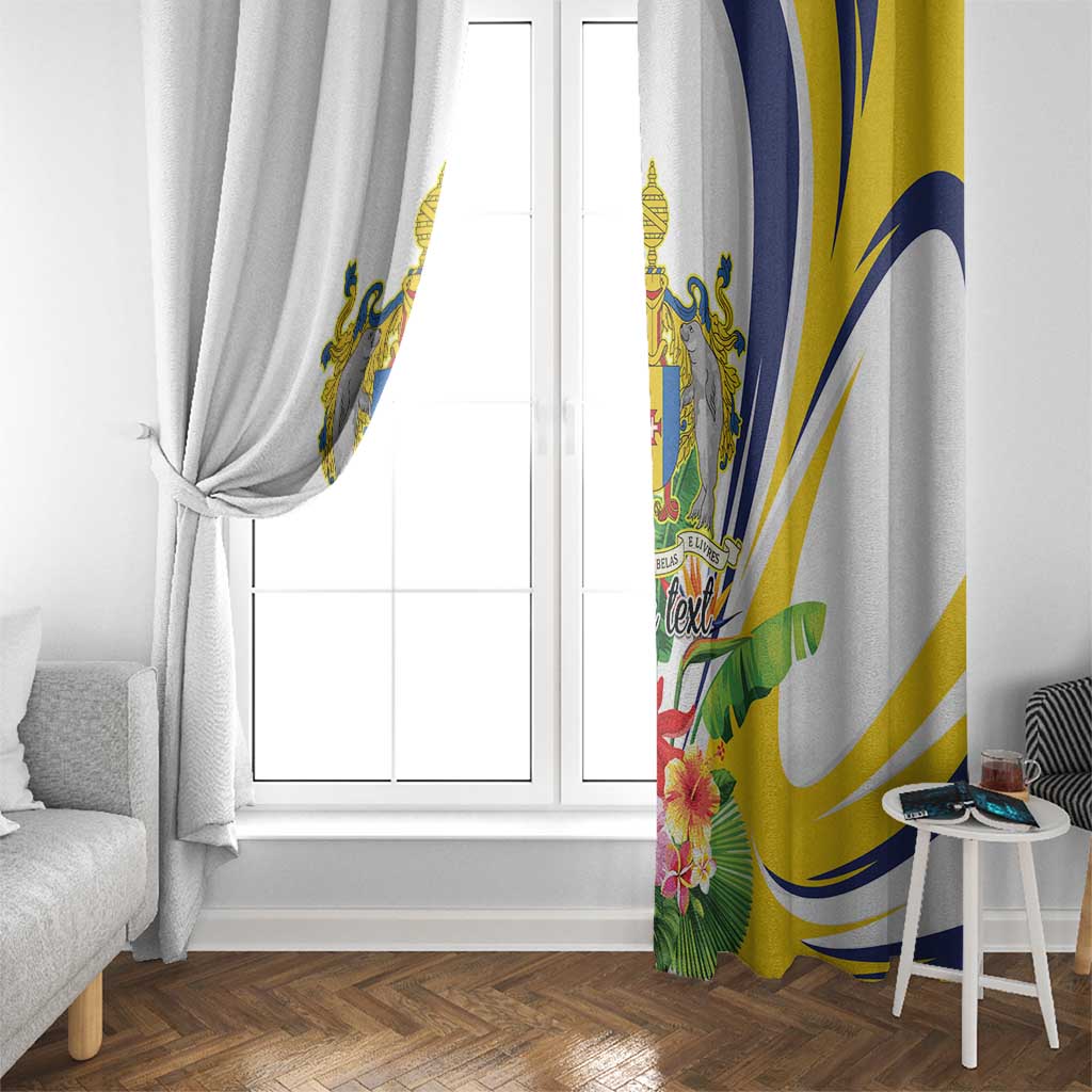 Madeira Pearl of the Atlantic Personalized Window Curtain - Wonder Print Shop
