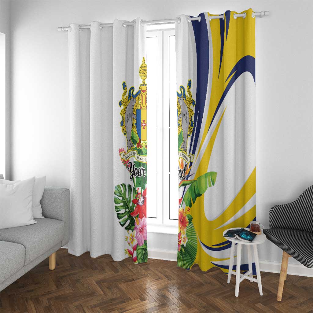 Madeira Pearl of the Atlantic Personalized Window Curtain - Wonder Print Shop