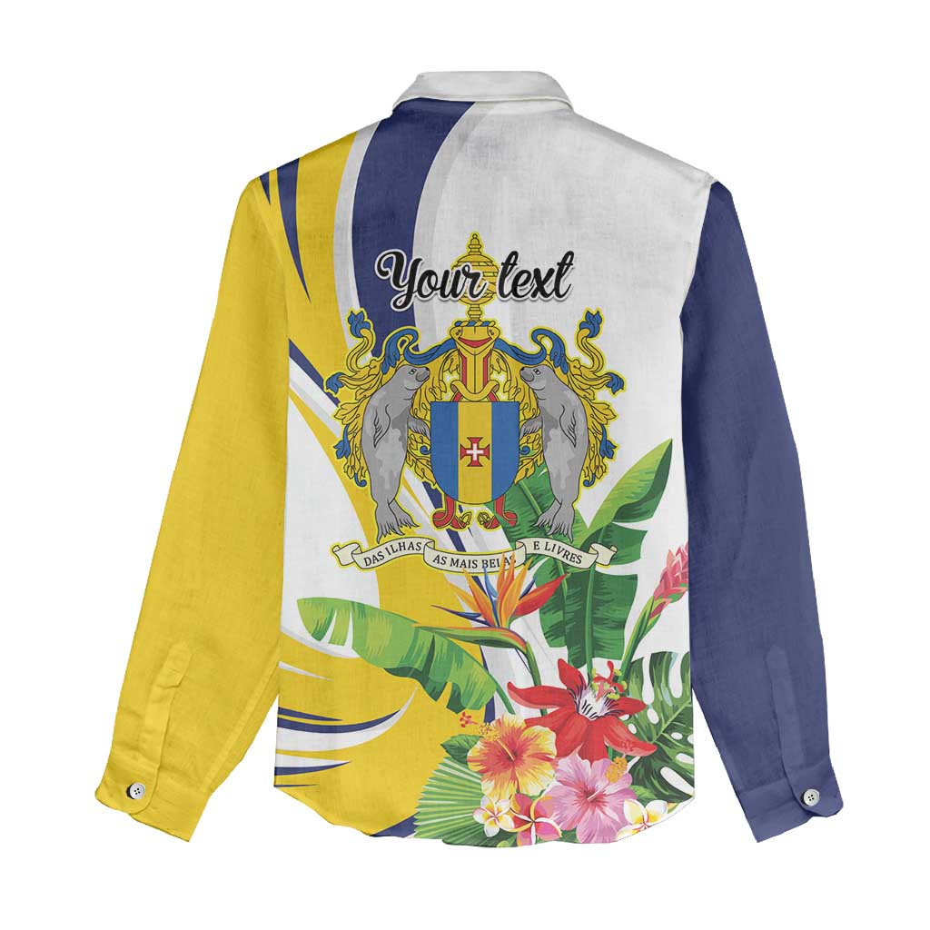 Madeira Pearl of the Atlantic Personalized Women Casual Shirt - Wonder Print Shop