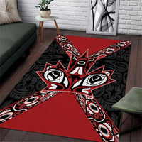 Canada Indigenous Heritage Area Rug First Nations Inuit Metis Pride