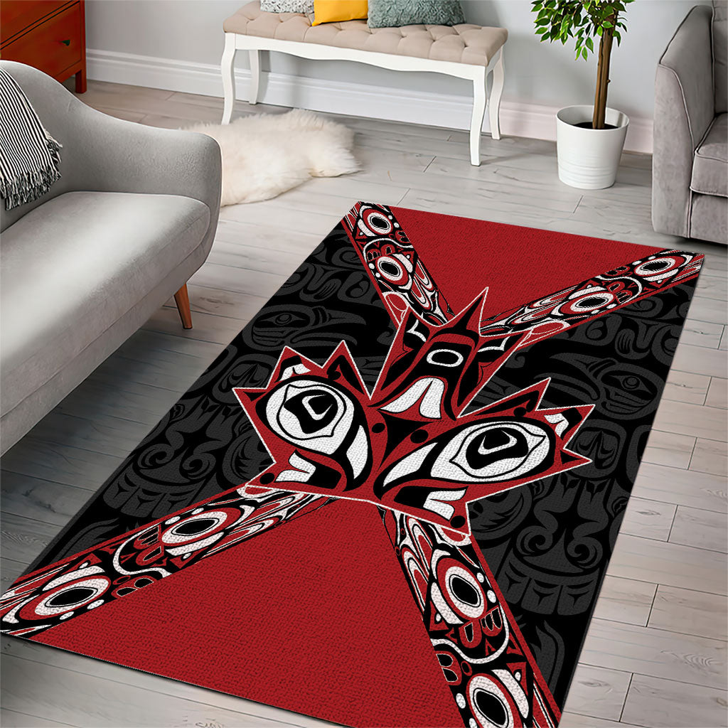 Canada Indigenous Heritage Area Rug First Nations Inuit Metis Pride