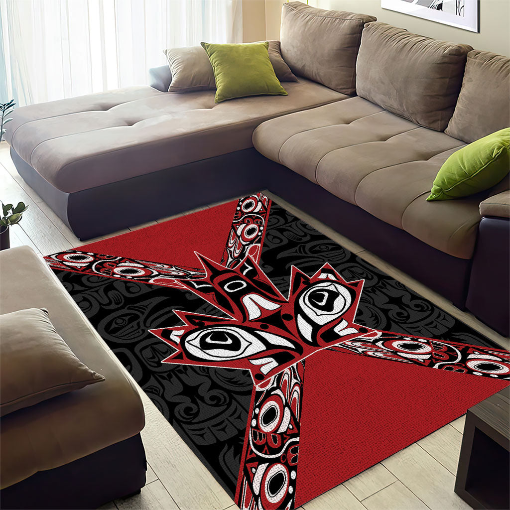 Canada Indigenous Heritage Area Rug First Nations Inuit Metis Pride