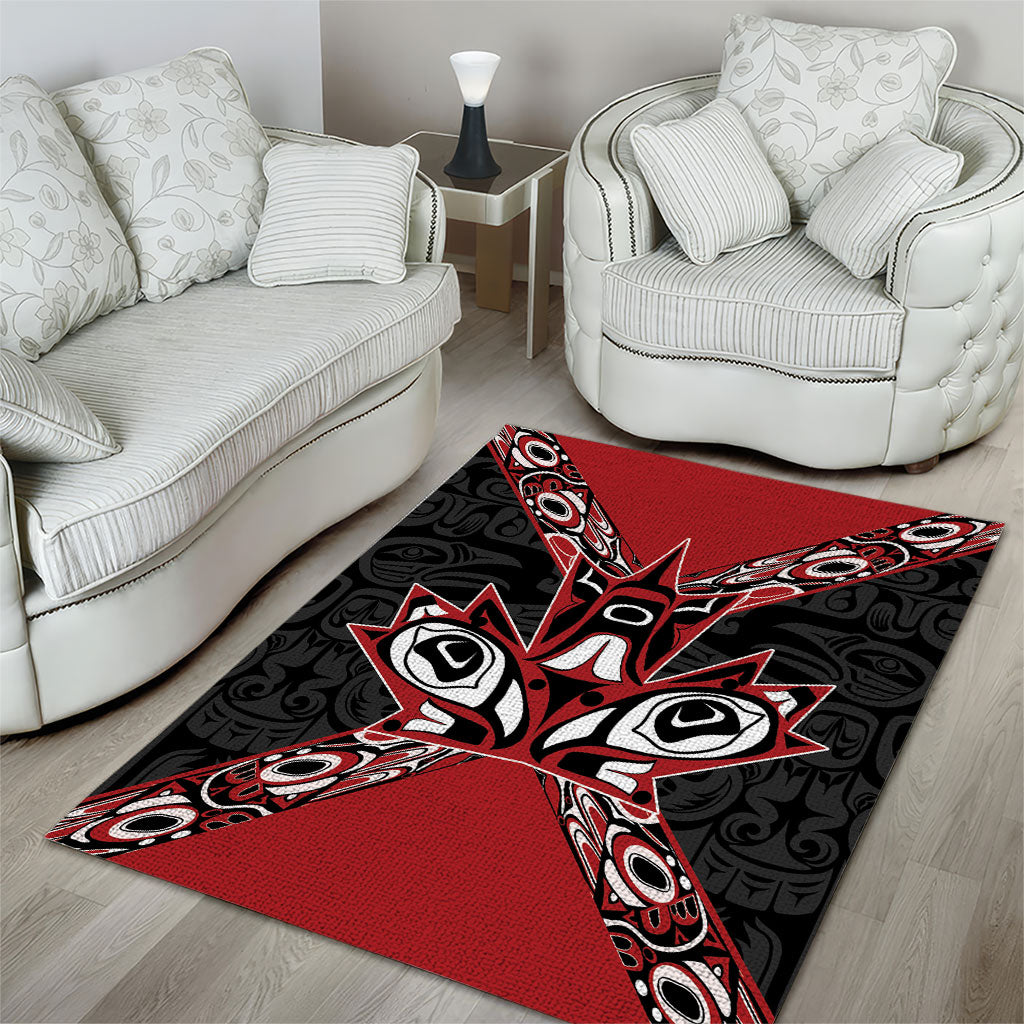 Canada Indigenous Heritage Area Rug First Nations Inuit Metis Pride