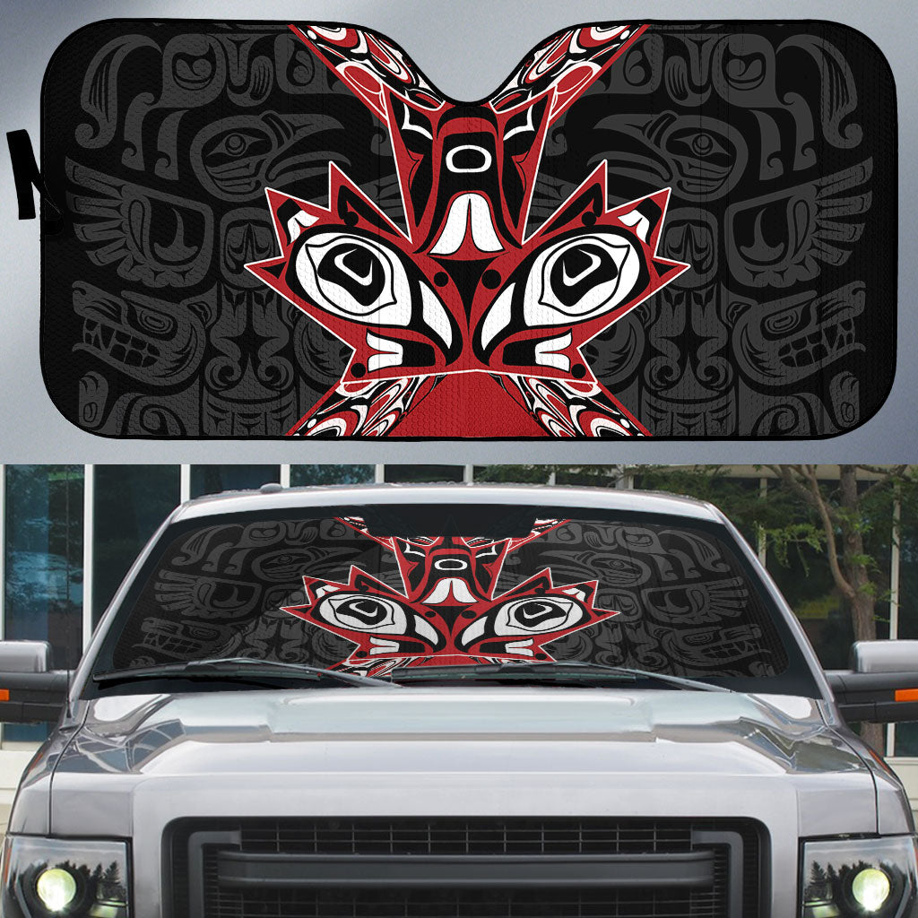 Canada Indigenous Heritage Auto Sun Shade First Nations Inuit Metis Pride