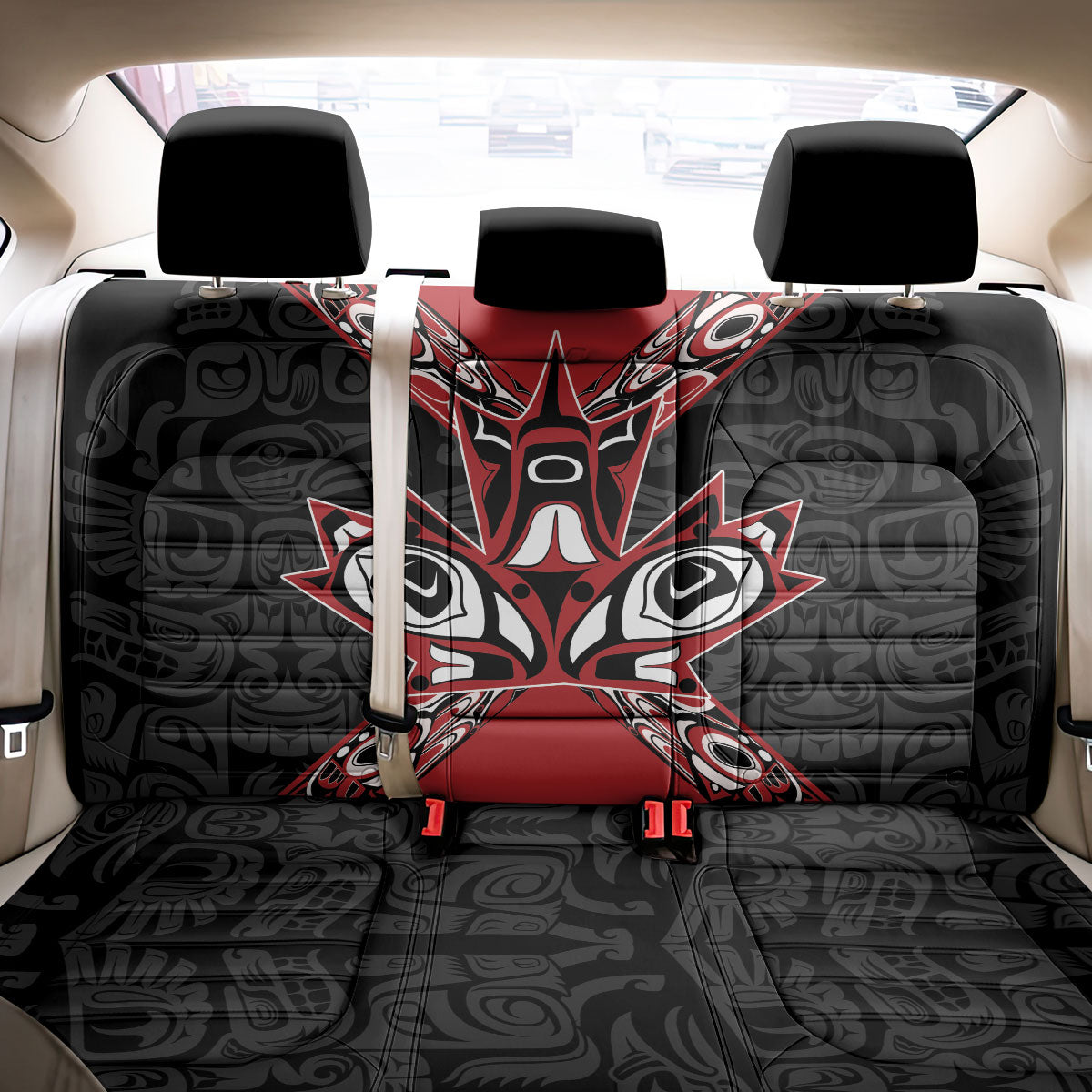 Canada Indigenous Heritage Back Car Seat Cover First Nations Inuit Metis Pride