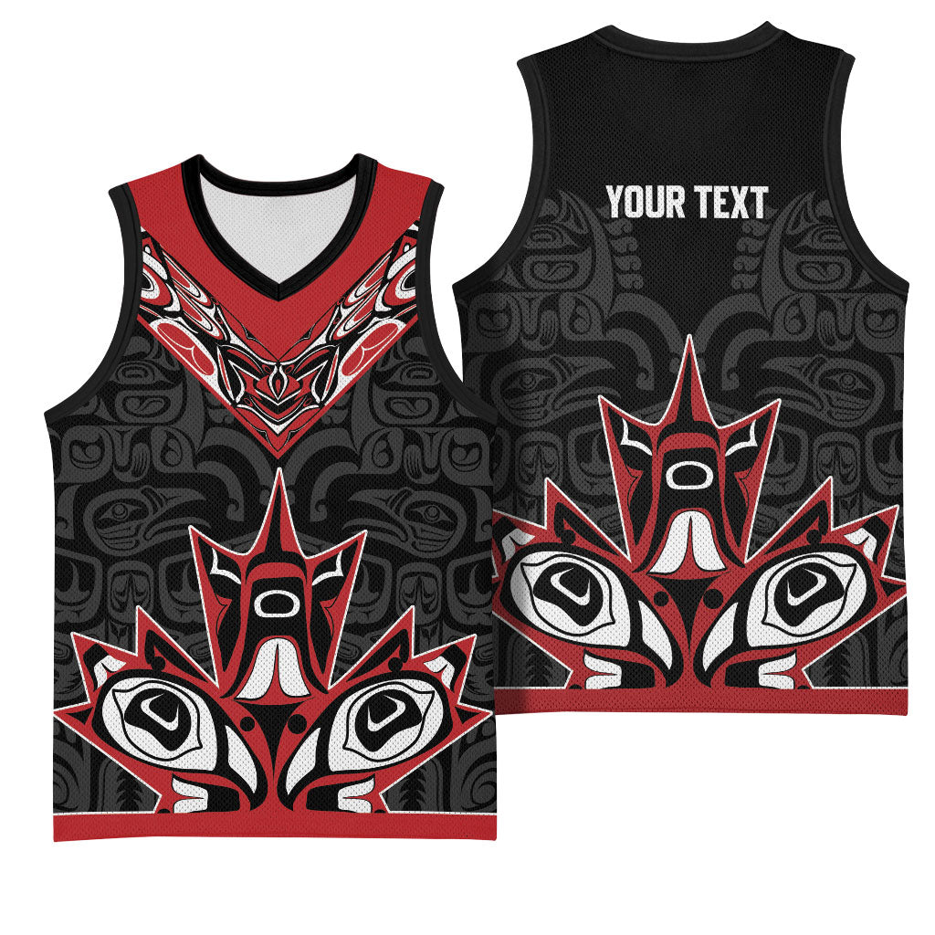 Canada Indigenous Heritage Personalized Basketball Jersey First Nations Inuit Metis Pride